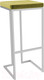 Миниатюра изображения товара Табурет барный Hype Mebel Кинг (белый/золото)