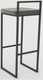 Миниатюра изображения товара Стул барный Hype Mebel Энзо (черный/серый)