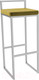 Миниатюра изображения товара Стул барный Hype Mebel Энзо (белый/золото)