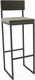 Миниатюра изображения товара Стул барный Hype Mebel Голди (черный/серый)