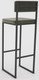 Миниатюра изображения товара Стул барный Hype Mebel Голди (черный/серый)