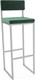 Миниатюра изображения товара Стул барный Hype Mebel Голди (белый/зеленый)