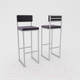 Миниатюра изображения товара Стул барный Hype Mebel Голди (белый/фиолетовый)