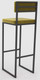 Миниатюра изображения товара Стул барный Hype Mebel Голди (черный/золото)
