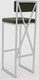 Миниатюра изображения товара Стул барный Hype Mebel Грос (белый/черный)