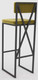 Миниатюра изображения товара Стул барный Hype Mebel Грос (черный/золото)