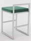Миниатюра изображения товара Стул Hype Mebel Энзо (белый/зеленый)