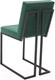 Миниатюра изображения товара Стул Hype Mebel Морган (черный/зеленый)