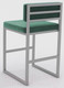 Миниатюра изображения товара Стул Hype Mebel Софт (белый/зеленый)