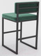 Миниатюра изображения товара Стул Hype Mebel Софт (черный/зеленый)
