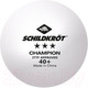Миниатюра изображения товара Набор мячей для настольного тенниса Donic Schildkrot 3 Champion ITTF (3шт, белый)