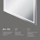 Миниатюра изображения товара Зеркало AM.PM Gem M91AMOX0803WG