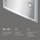 Миниатюра изображения товара Зеркало AM.PM Gem M91AMOX1003WG