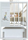 Миниатюра изображения товара Детская кроватка VDK Mini Loft 3D My Friends маятник с ящиком (Bianco)