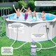 Миниатюра изображения товара Каркасный бассейн Bestway Hydrium 56574 (360x120, с песочным фильтр-насосом)