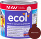 Миниатюра изображения товара Эмаль MAV Ecol ПФ-115 (2кг, вишневый)