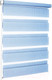 Миниатюра изображения товара Рулонная штора Эскар День-Ночь 90x170 / 400506090 (голубой)