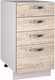Миниатюра изображения товара Шкаф-стол кухонный Anrex Alesia 4S/40-F1 (серый/сосна винтаж)