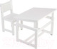 Миниатюра изображения товара Комплект мебели с детским столом Polini Kids Eco 400 SM / 0003052-04 (белый)