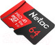 Миниатюра изображения товара Карта памяти Netac MicroSD Card P500 Extreme Pro 64GB (NT02P500PRO-064G-R) (с адаптером)