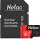 Миниатюра изображения товара Карта памяти Netac MicroSD Card P500 Extreme Pro 128GB (NT02P500PRO-128G-R) (с адаптером)
