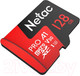 Миниатюра изображения товара Карта памяти Netac MicroSD Card P500 Extreme Pro 128GB (NT02P500PRO-128G-R) (с адаптером)