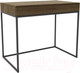 Миниатюра изображения товара Консольный столик Hype Mebel Авелин 90x40 (черный/дуб галифакс олово)