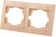 Миниатюра изображения товара Рамка для выключателей и розеток TDM Лама SQ1815-0330 (сосна)
