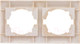 Миниатюра изображения товара Рамка для выключателей и розеток TDM Лама SQ1815-0330 (сосна)