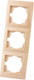 Миниатюра изображения товара Рамка для выключателей и розеток TDM Лама SQ1815-0334 (сосна)