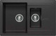 Миниатюра изображения товара Мойка кухонная Polygran BRIG-770 (черный)