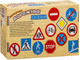 Миниатюра изображения товара Развивающий игровой набор Десятое королевство Деревянные дорожные знаки / 00728