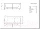 Миниатюра изображения товара Ванна акриловая Aquatek Мия 140x70