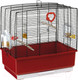 Миниатюра изображения товара Клетка для птиц Ferplast Rekord 3 / 52009817 (черный/красный)