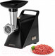Миниатюра изображения товара Мясорубка электрическая Redmond RMG-1244-6 (черный/шампань)