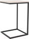 Миниатюра изображения товара Приставной столик Hype Mebel Лайт 40x40 (черный/древесина белая)