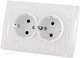 Миниатюра изображения товара Розетка TDM Лама SQ1815-0025 (белый)