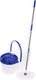 Миниатюра изображения товара Набор для уборки OfficeClean Professional Ведро с отжимом, швабра с круглой насадкой (6л)