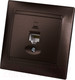 Миниатюра изображения товара Розетка TDM Лама SQ1815-0516 (шоколад)