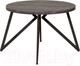 Миниатюра изображения товара Обеденный стол Millwood Женева Л D110x75 (сосна пасадена/металл черный)