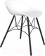 Миниатюра изображения товара Стул Sheffilton SHT-ST19/S100 (белый/черный муар)