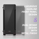 Миниатюра изображения товара Корпус для компьютера Zalman S3 TG (черный)