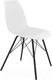Миниатюра изображения товара Стул Sheffilton SHT-ST29/S37 (белый/черный муар)