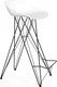 Миниатюра изображения товара Стул барный Sheffilton SHT-ST19/S66 (белый/черный муар)