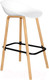 Миниатюра изображения товара Стул барный Sheffilton SHT-ST19/S94 (белый/прозрачный лак)