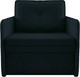 Миниатюра изображения товара Кресло-кровать Brioli КК Пино О (J17/темно-синий)