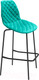 Миниатюра изображения товара Стул барный Sheffilton SHT-ST29-C12/S29 (голубая лагуна/черный муар)
