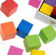 Миниатюра изображения товара Развивающая игрушка Томик Кубики. Цветные / 1-45 (30шт)