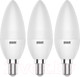 Миниатюра изображения товара Лампа Gauss Elementary Свеча 6W 450lm 4100K E14 / 33126T (3шт в упаковке)