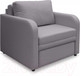 Миниатюра изображения товара Кресло-кровать Brioli КК Пино Т (J20/серый)
